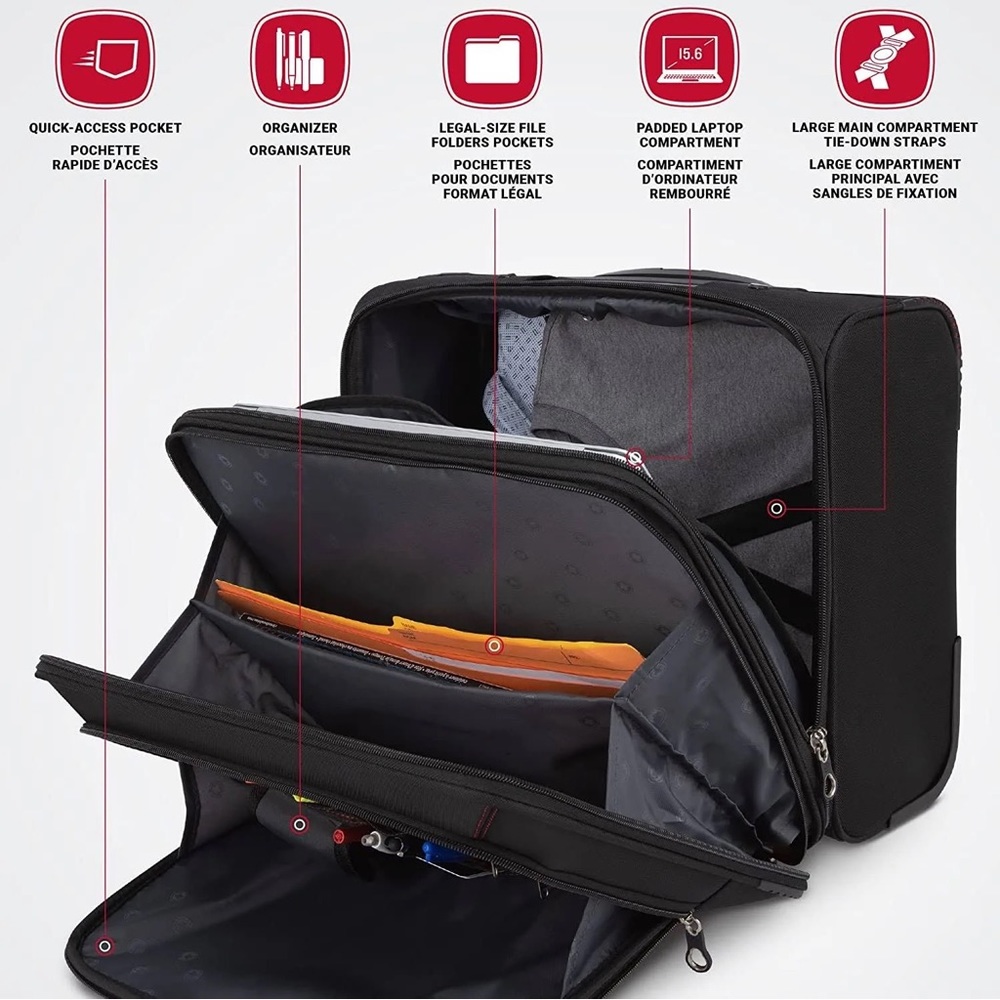SWISSGEAR Swiss Gear 15.6" Slimline Notebook Business Traveler Roller SWA0970
